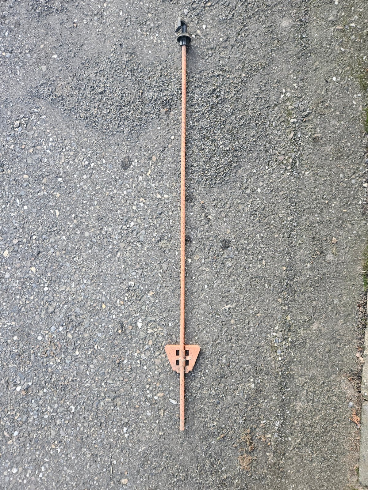 afrasteringspaal 105 cm voor weideafrastering, Ophalen, Gebruikt, IJzer, Overige typen