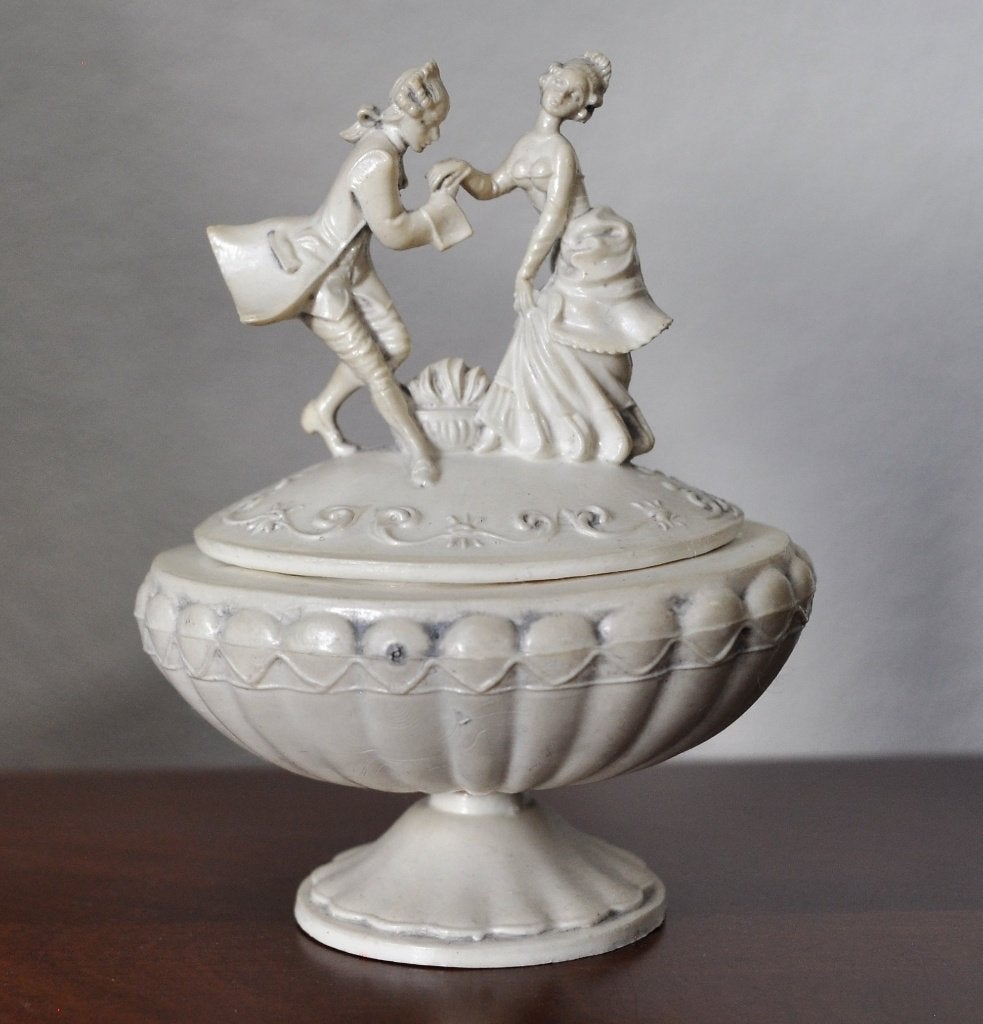 Vintage Doosje Fontanini Bijouxdoosje 10 cm, Ophalen of Verzenden