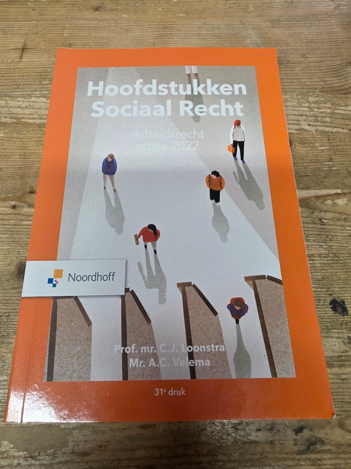 Hoofdstukken Sociaal Recht Arbeidsrecht 2022 31e druk, Ophalen of Verzenden, Alpha, Zo goed als nieuw, HBO