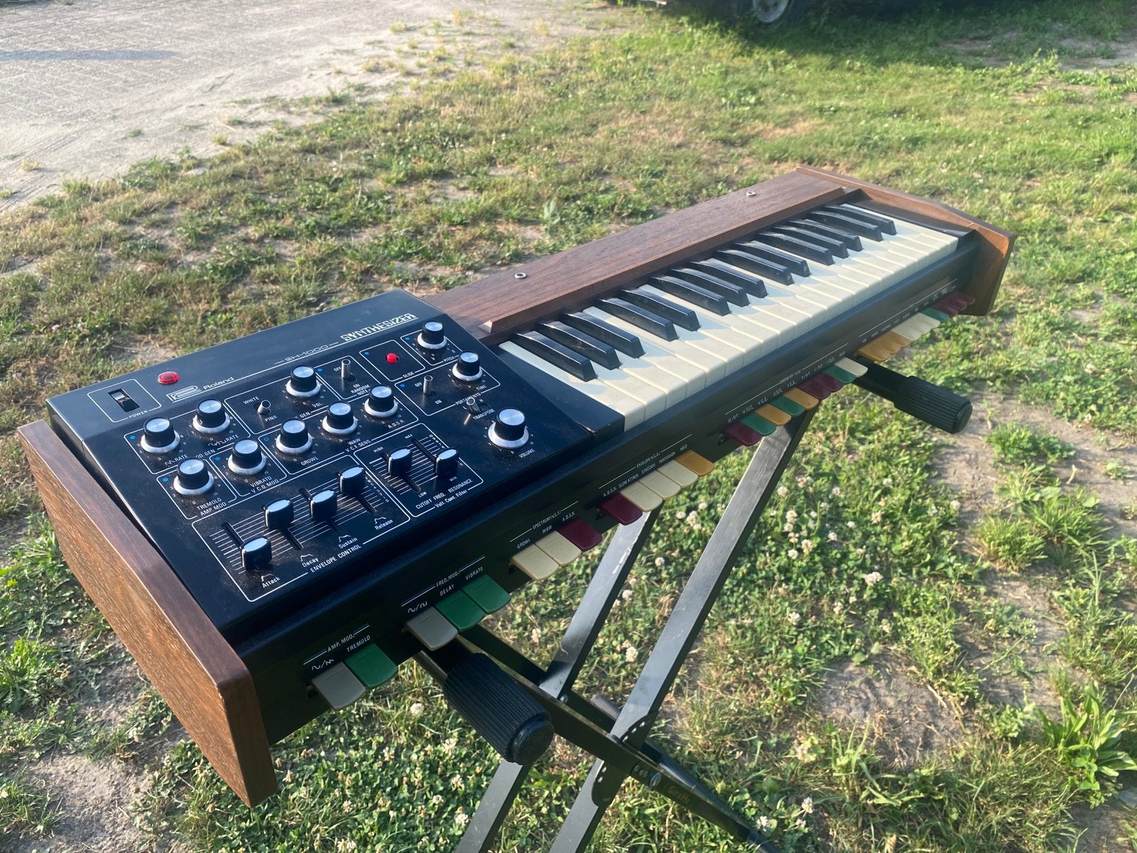 Roland SH1000 Monophonic Synthesizer, Ophalen, Gebruikt, 61 toetsen, Roland
