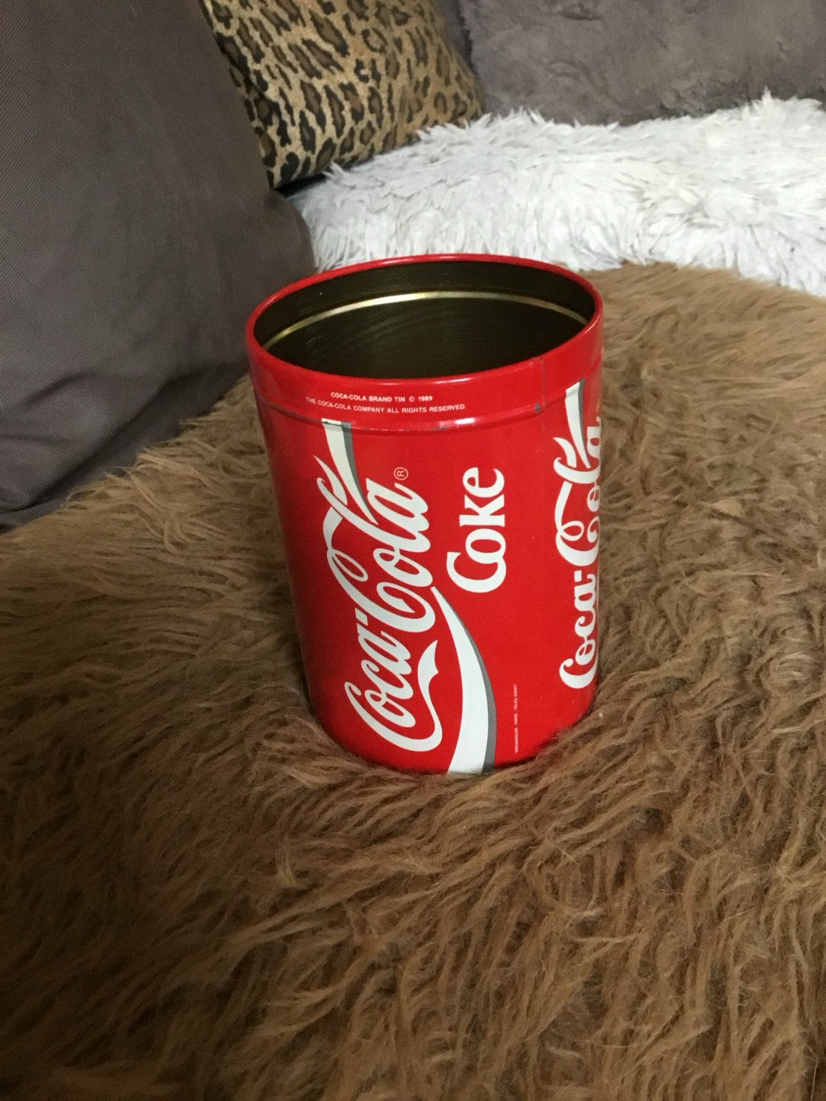 Vintage Coca-Cola blik - Ideaal voor verzamelaars!, Ophalen of Verzenden, Gebruikt, Overige, Overige merken