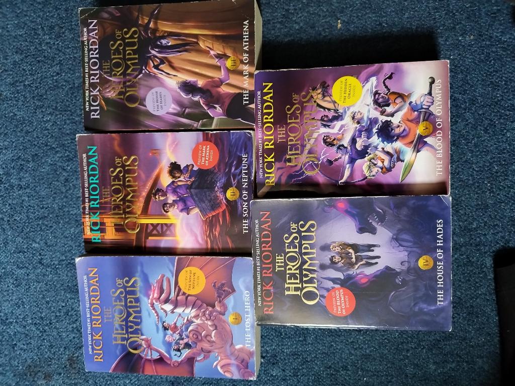 The Heroes of Olympus, Boeken, Fantasy, Gelezen, Ophalen of Verzenden