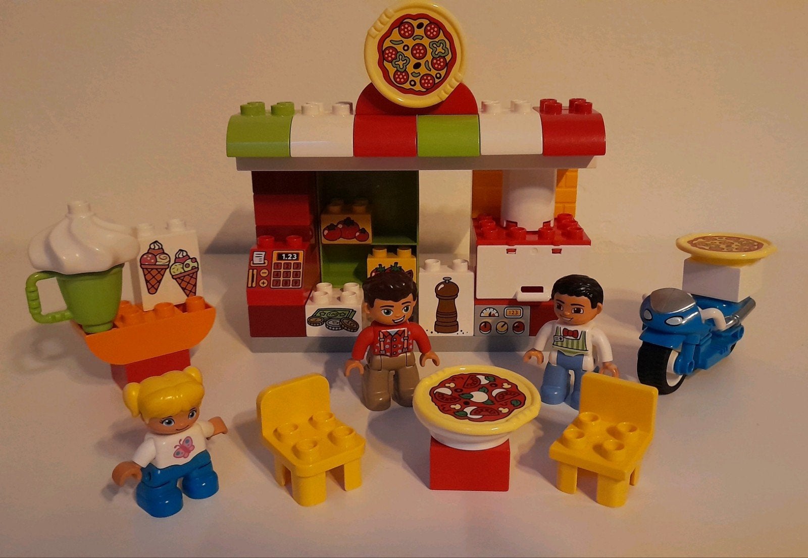 Lego Duplo Pizzeria 10834, Ophalen of Verzenden, Gebruikt, Duplo