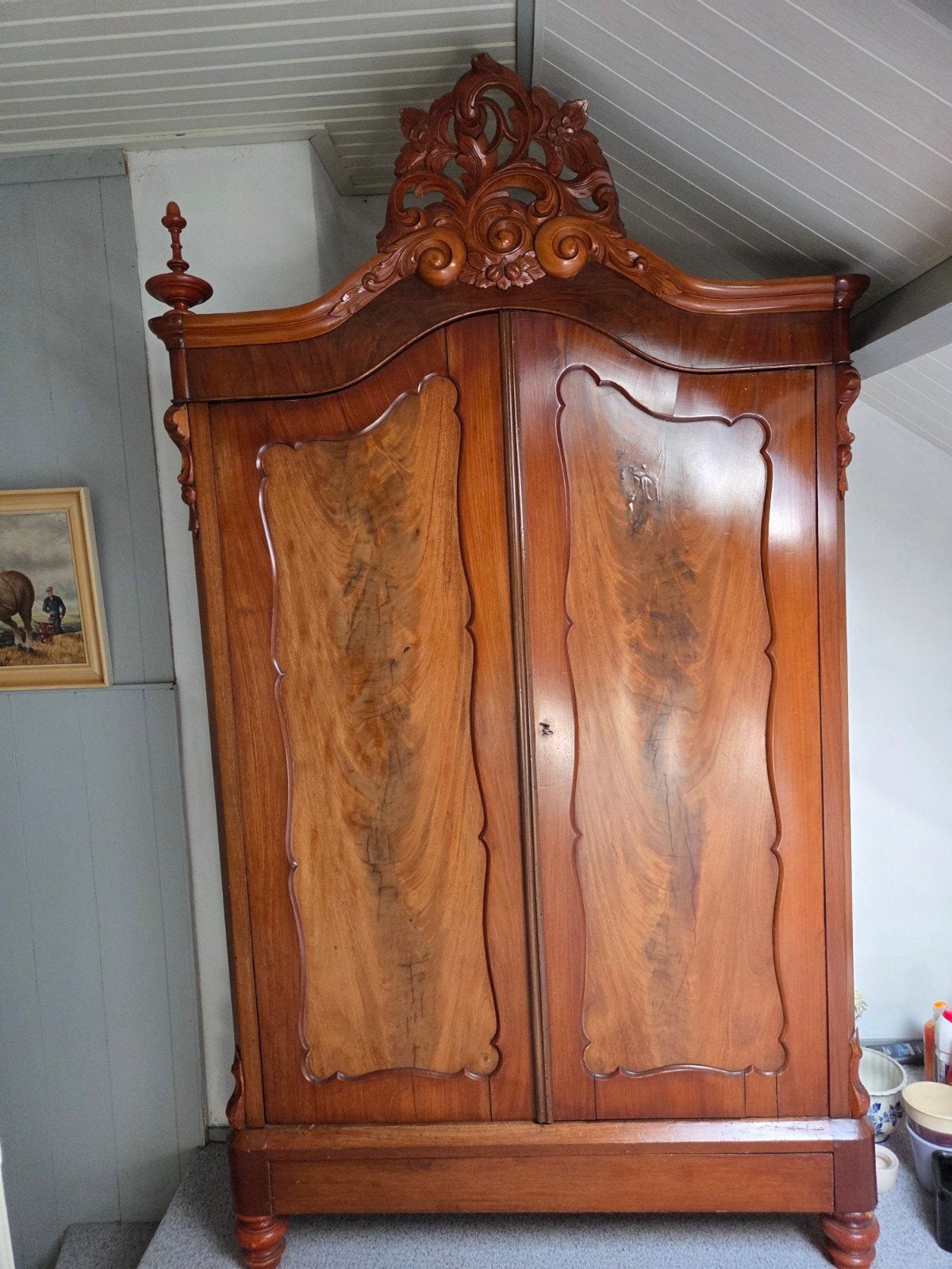 Vintage Antieke kast € 150,-, Ophalen