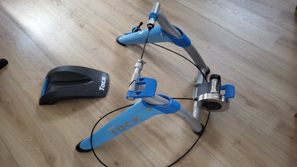Tacx Fietstrainer + Tacx Trainerband (Set) – €50, Ophalen, Gebruikt, Overige typen