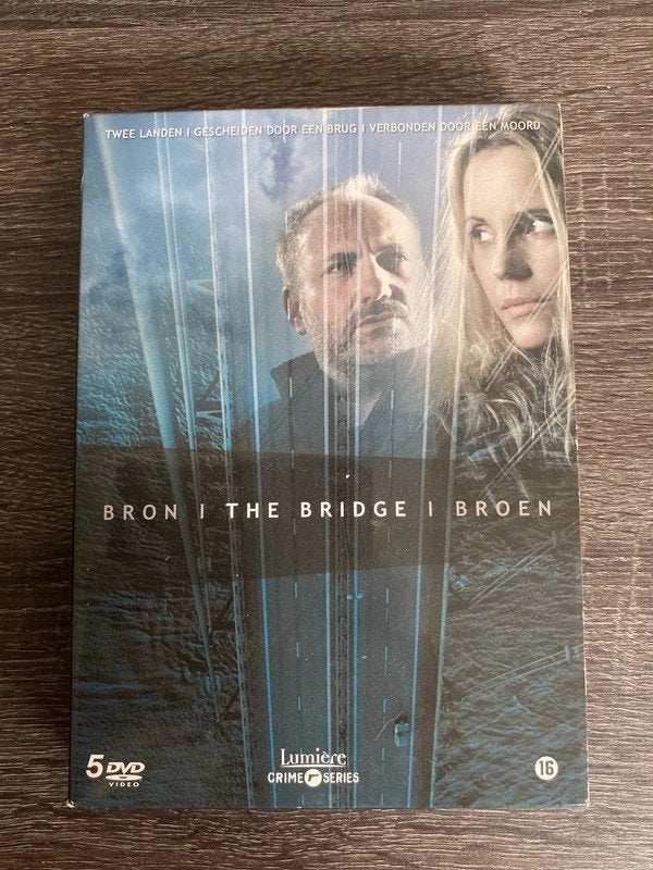 Bron | The Bridge | Broen - Complete Serie (5 DVD's), Vanaf 16 jaar, Misdaad, Nederlands, Duits