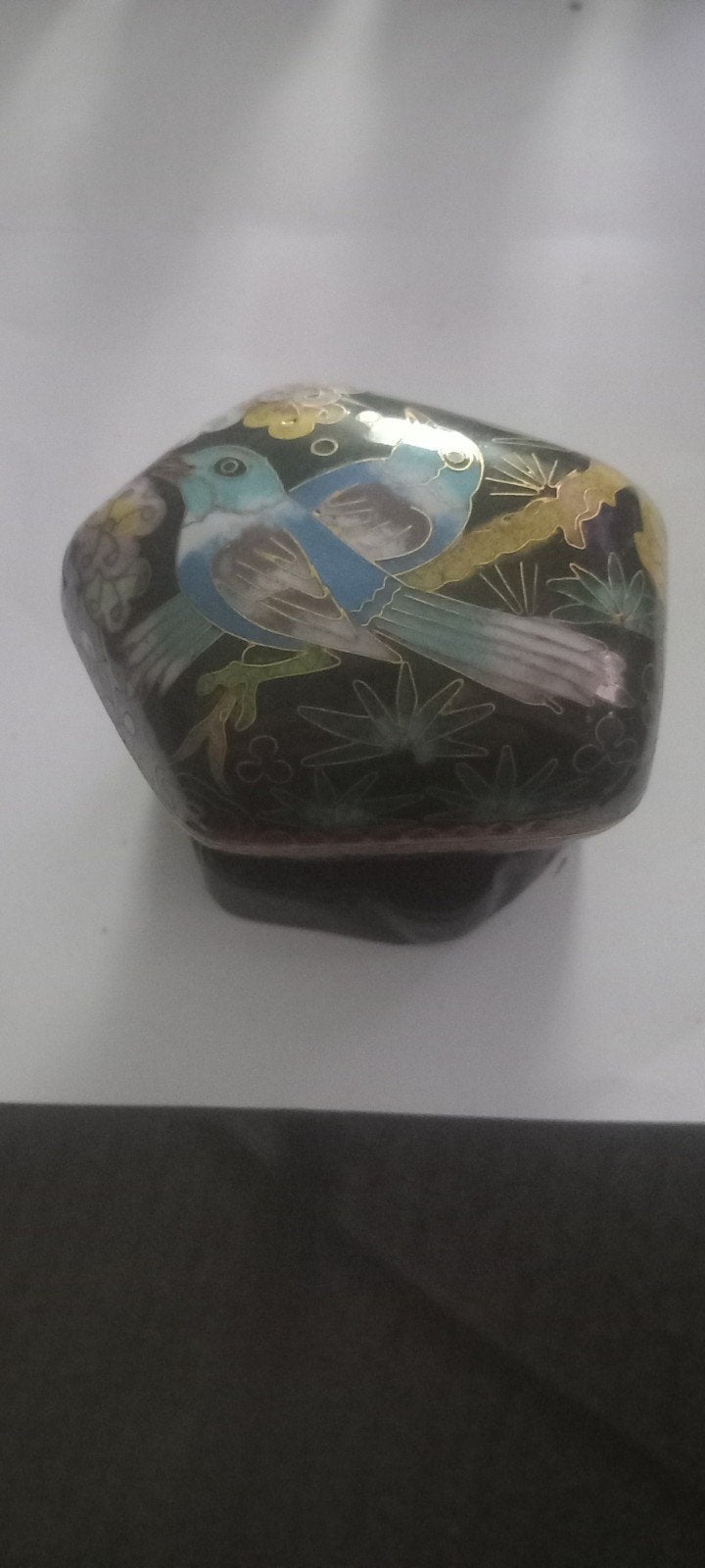 cloisonne doosje, Ophalen of Verzenden