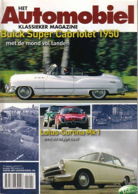Automobiel 12 2007 : Lotus Cortina Mk1 - Buick Super Cabrio, Ophalen of Verzenden, Gelezen, Algemeen