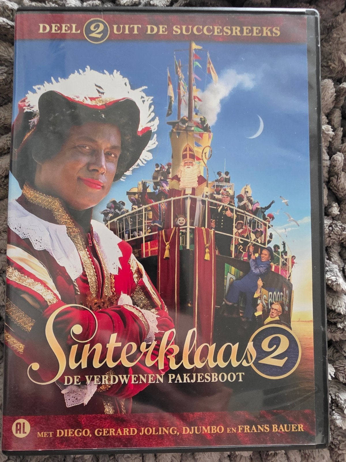 Sinterklaas 2: De Verdwenen Pakjesboot (DVD), Gebruikt, Bonusmateriaal, Alle leeftijden, Nederlands
