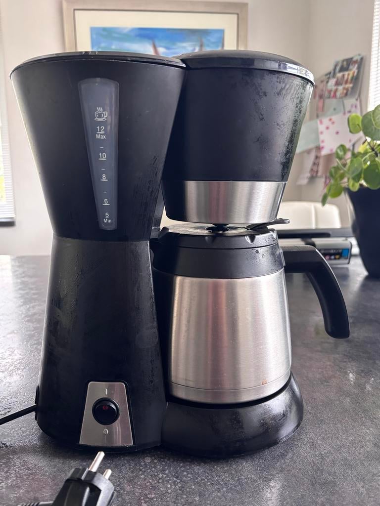 Alpina Switzerland Koffiezetapparaat met Thermoskan, Witgoed en Apparatuur, Gebruikt, 10 kopjes of meer, Koffiemachine, Gemalen koffie