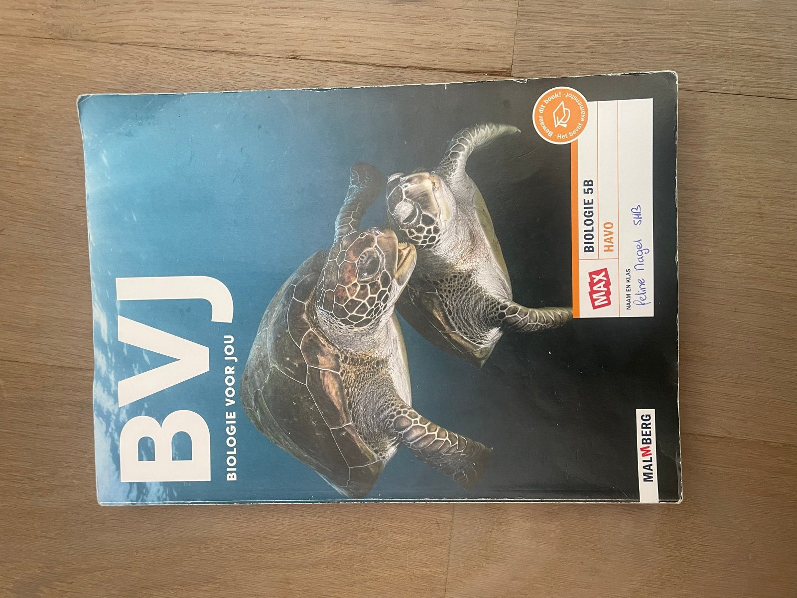 BVJ Biologie voor jou 5B HAVO Malmberg, Ophalen of Verzenden, Zo goed als nieuw, HAVO, Biologie
