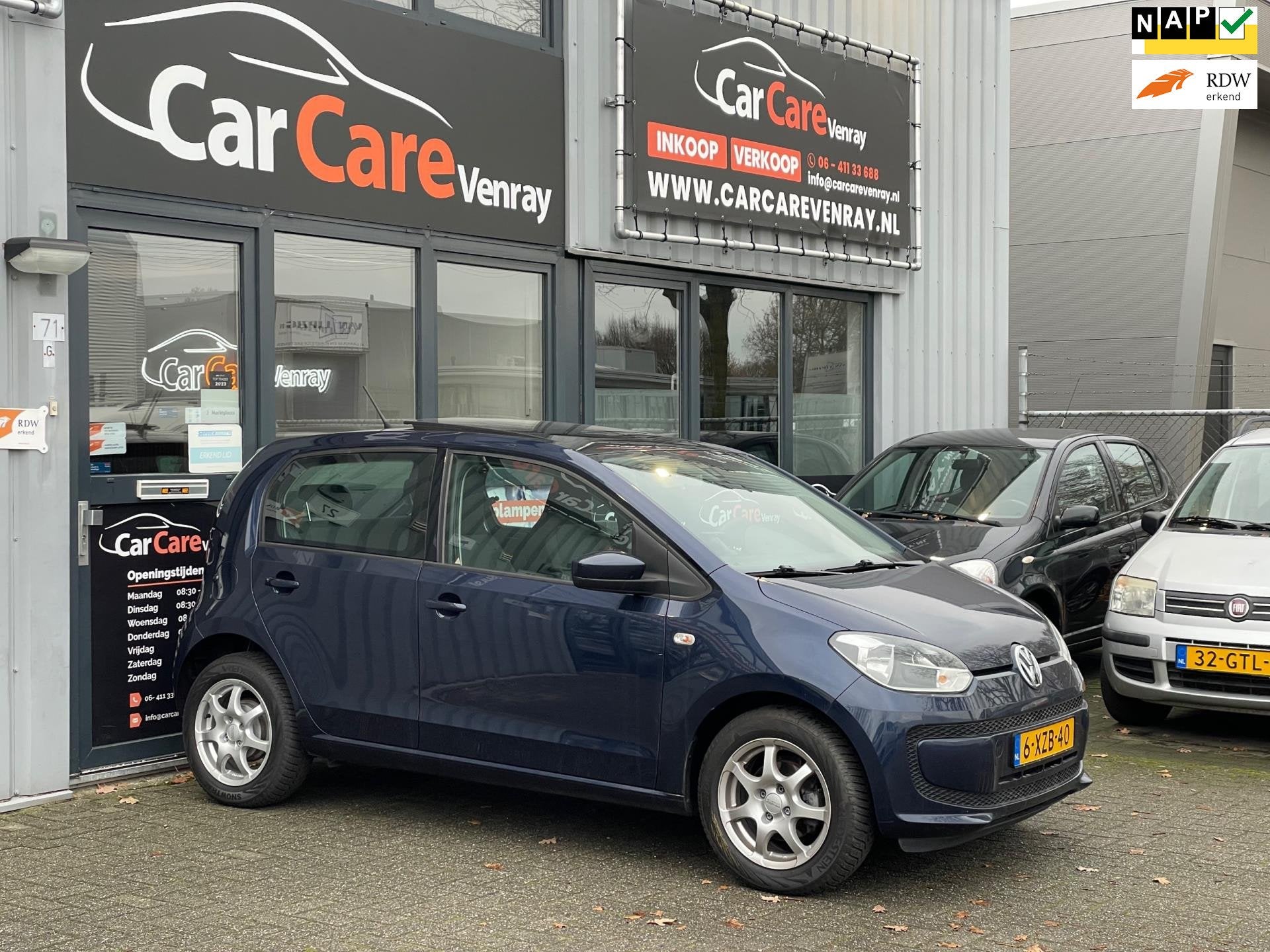 Volkswagen Up! 1.0 move up! BlueMotion|APK09-2026|NAVIGATIE|, Auto's, Voorwielaandrijving, Euro 5, Stof, CNG (Aardgas)