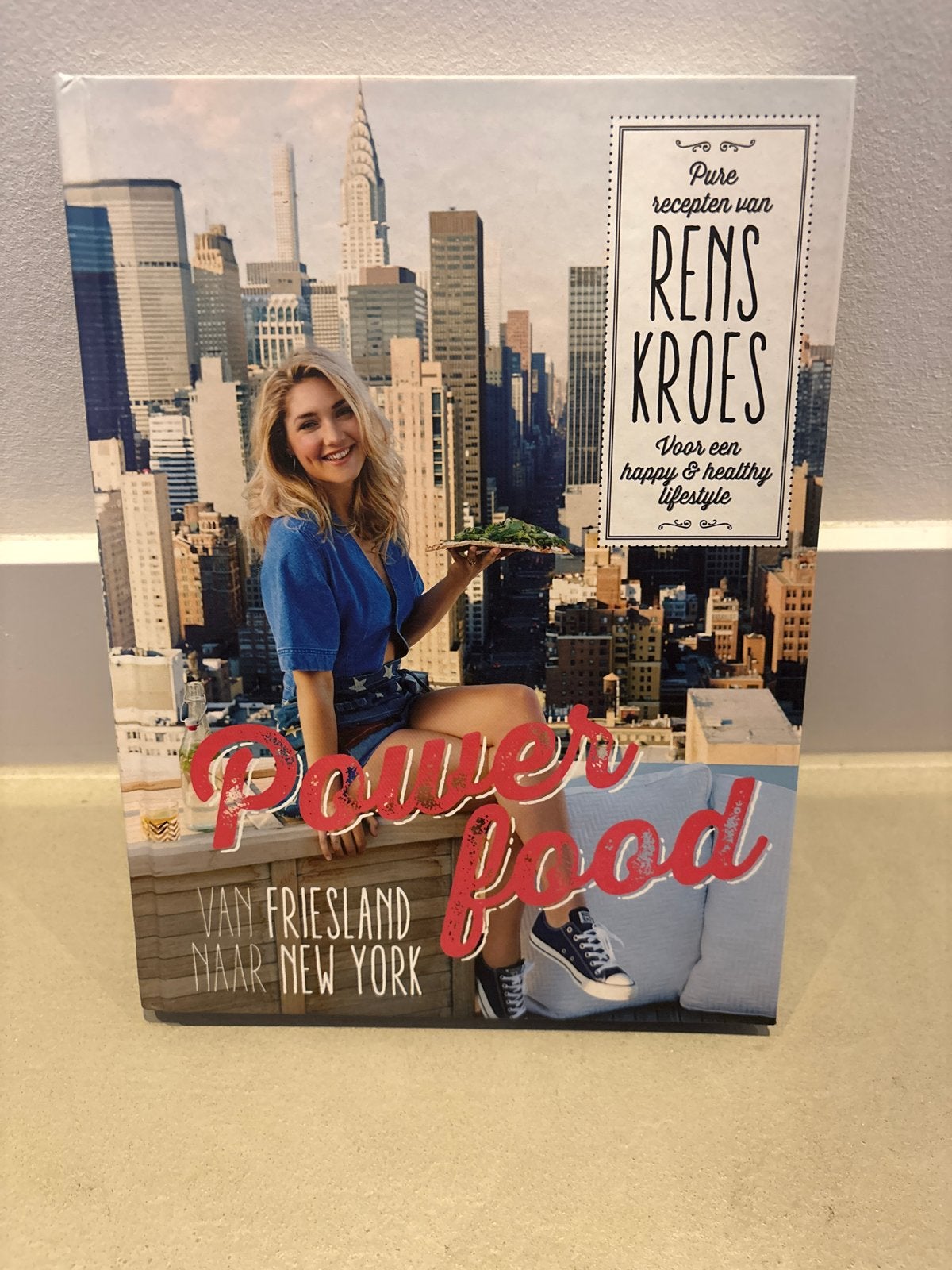 Powerfood - RENS KROES - Van Friesland naar New York, Ophalen of Verzenden, Zo goed als nieuw, Gezond koken