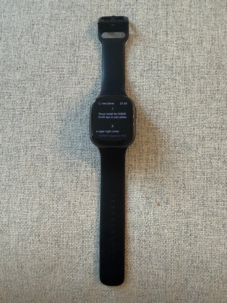HONOR Watch 4 TMA-B19 Black Smartwatch, Zwart, HONOR, Ophalen of Verzenden, Zo goed als nieuw