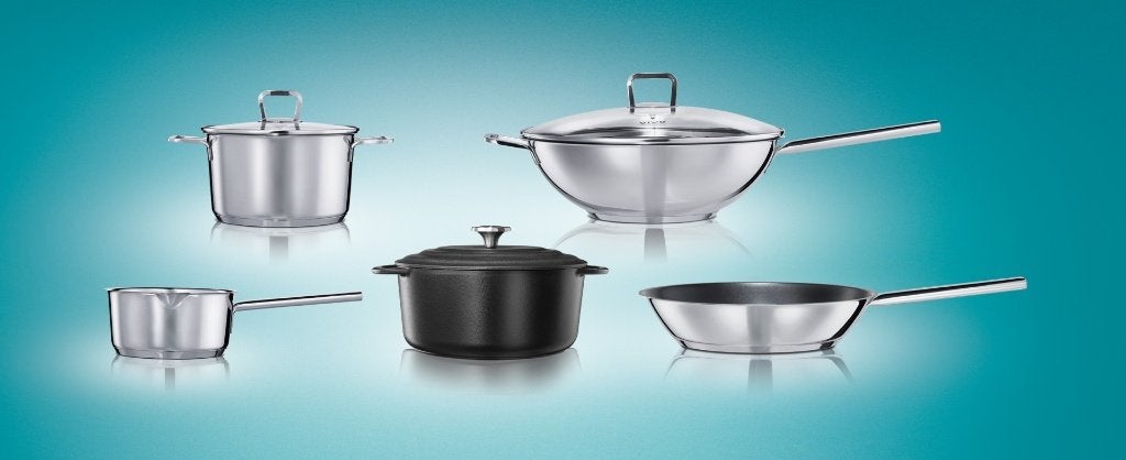 AH Villeroy & Boch VIVO pannen Albert Heijn, Kookpan of Snelkookpan, Nieuw, Ophalen of Verzenden, Rvs