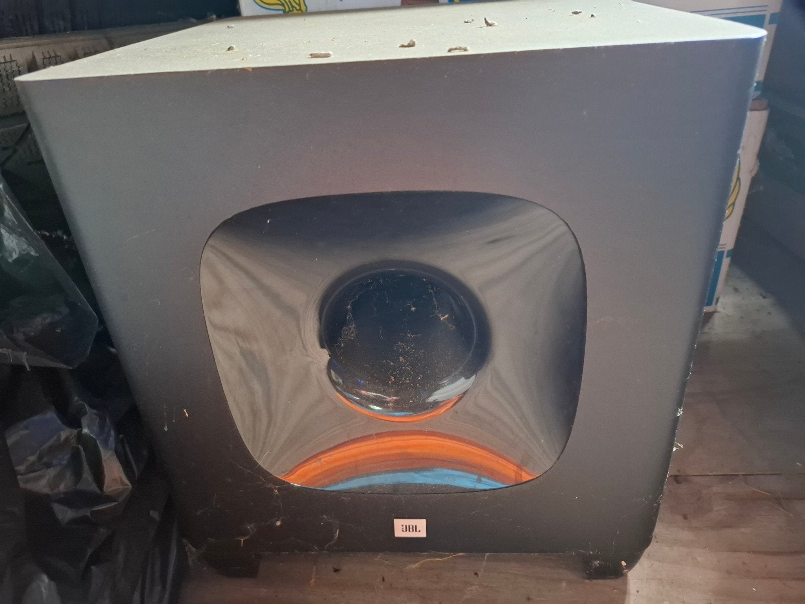 JBL Subwoofer - Krachtige bas voor uw home cinema, Ophalen of Verzenden, Gebruikt, Subwoofer, JBL