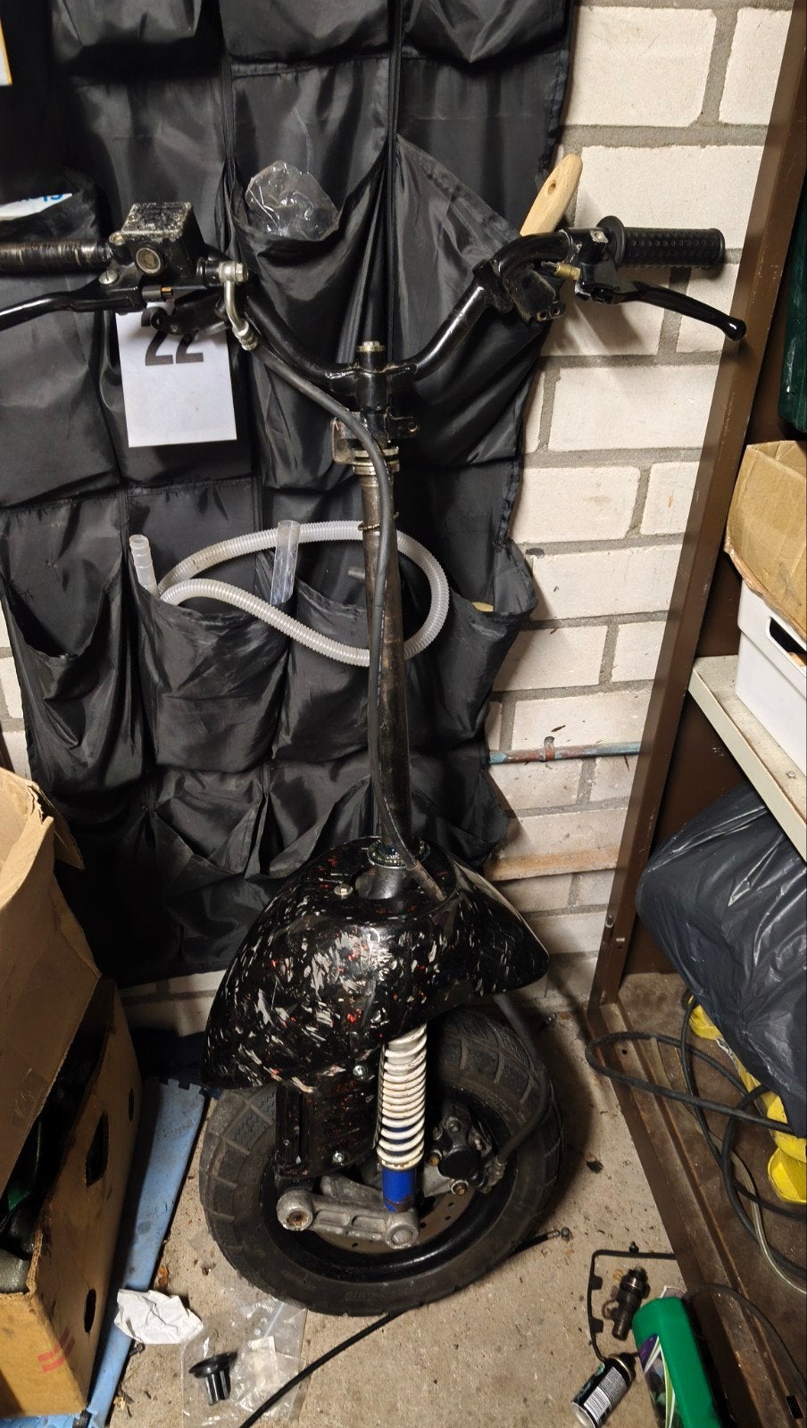 Originele Zip SP Voorvork met Forged Carbon en H2O Velgen, Ophalen of Verzenden, Gebruikt, Overige typen, Piaggio