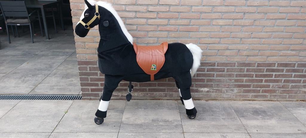 Animal Riding Paard Middelste Maat - Zwart met Wit, Ophalen, Gebruikt, Jongen of Meisje