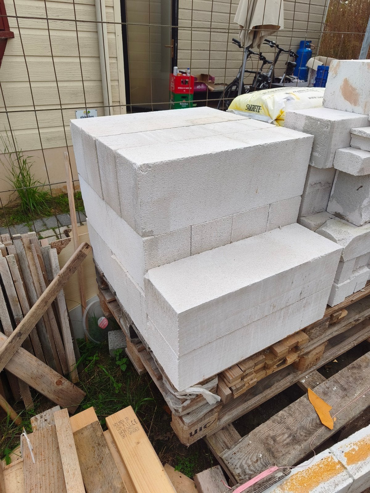wupor Cellenbeton blokken 150x200x600, Ophalen, Kalkzandstenen