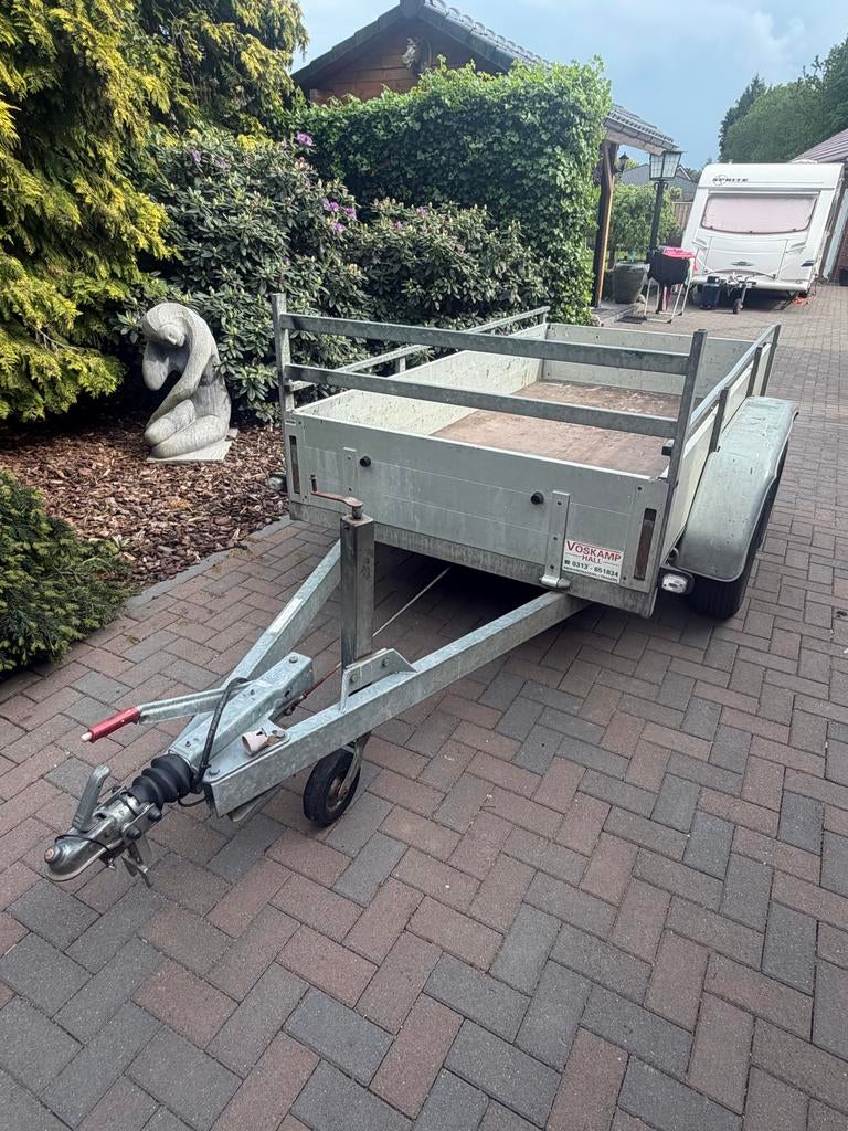 Anssem aanhangwagen - Dubbelasser, Ophalen of Verzenden, Gebruikt