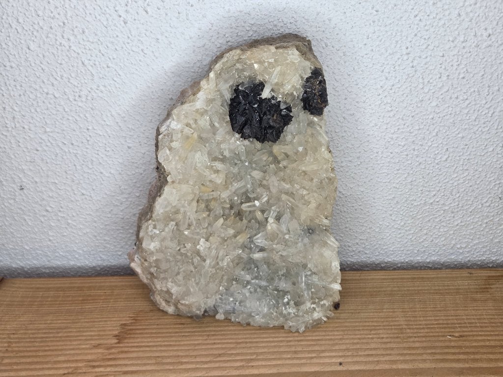 Kwarts met Sphaleriet bol, Ophalen of Verzenden, Mineraal
