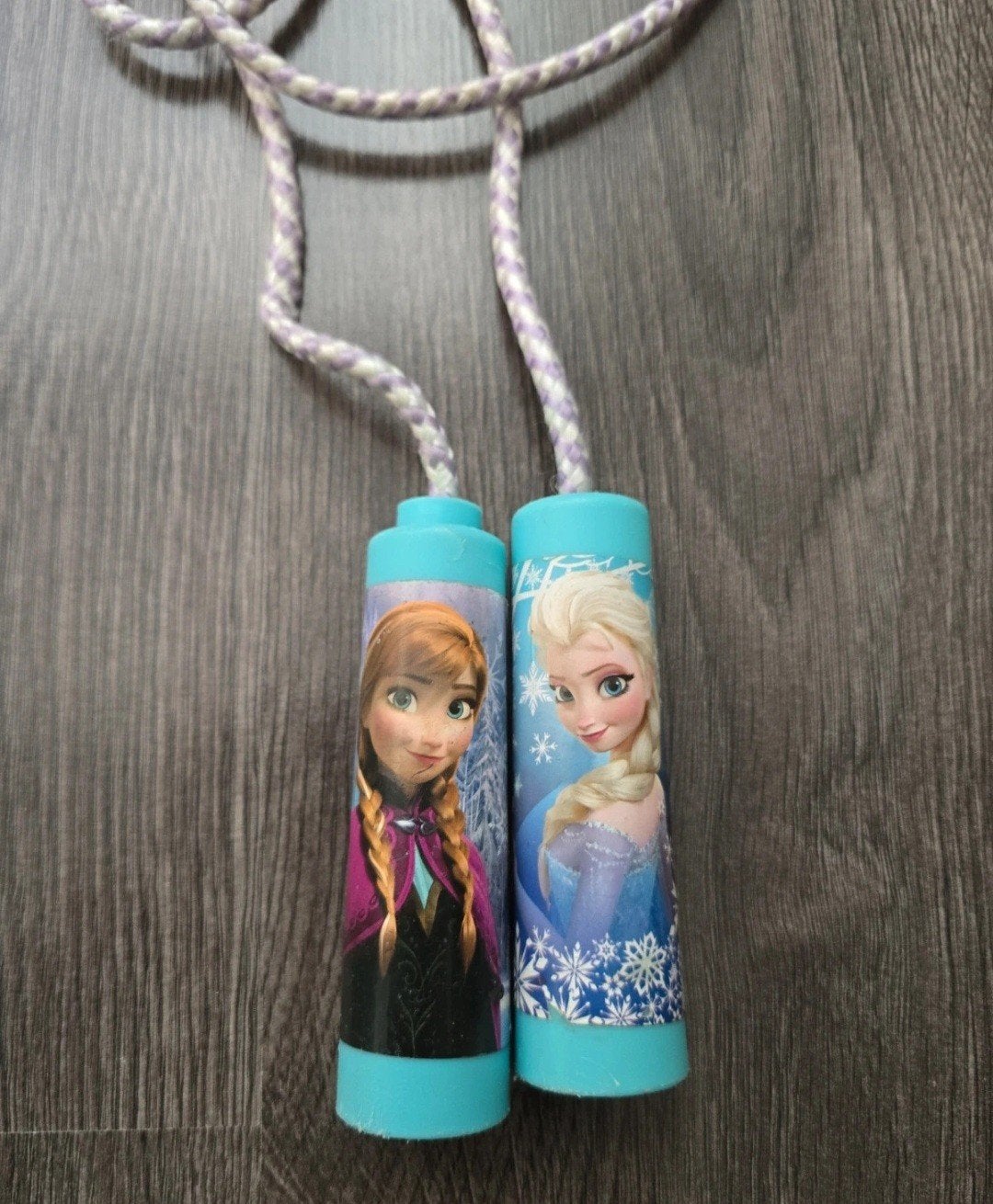 Zo goed als nieuw springtouw met Frozen-thema, Sport en Fitness, Ophalen of Verzenden, Zo goed als nieuw