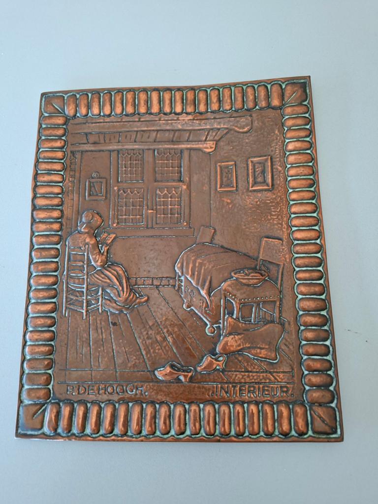 Koperen plaat, Ophalen of Verzenden