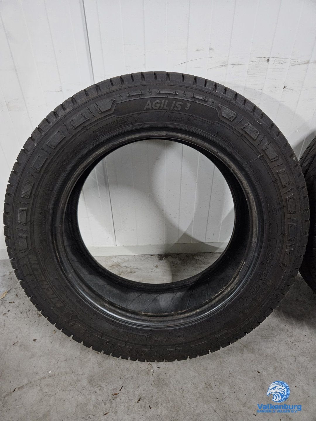 8mm! Zomerbanden Cargobanden 195/65R16C Michelin Agilis 3, Gebruikt, -, Band(en), 195 mm