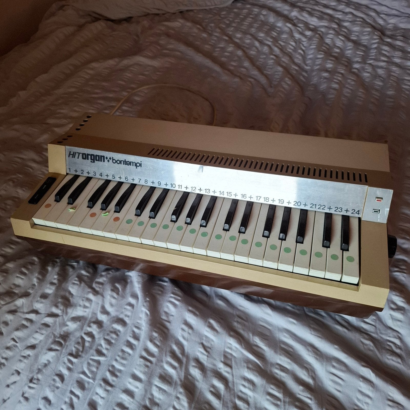Vintage Bontempi HITorgel - Volledig werkend, Ophalen of Verzenden, Gebruikt, 1 klavier, Orgel