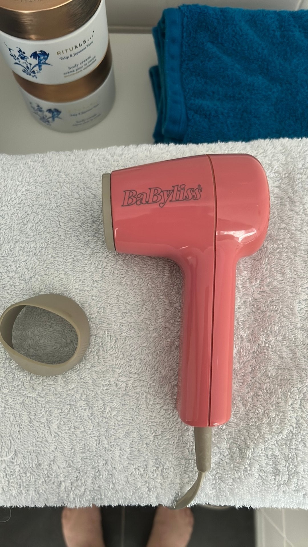 Babyliss haarfohn, Ophalen of Verzenden, Gebruikt, Föhn of Haardroger