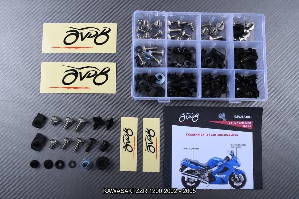 Kuip bouten set voor KAWASAKI ZZR 1200 2002 - 2005, Ophalen of Verzenden, Nieuw
