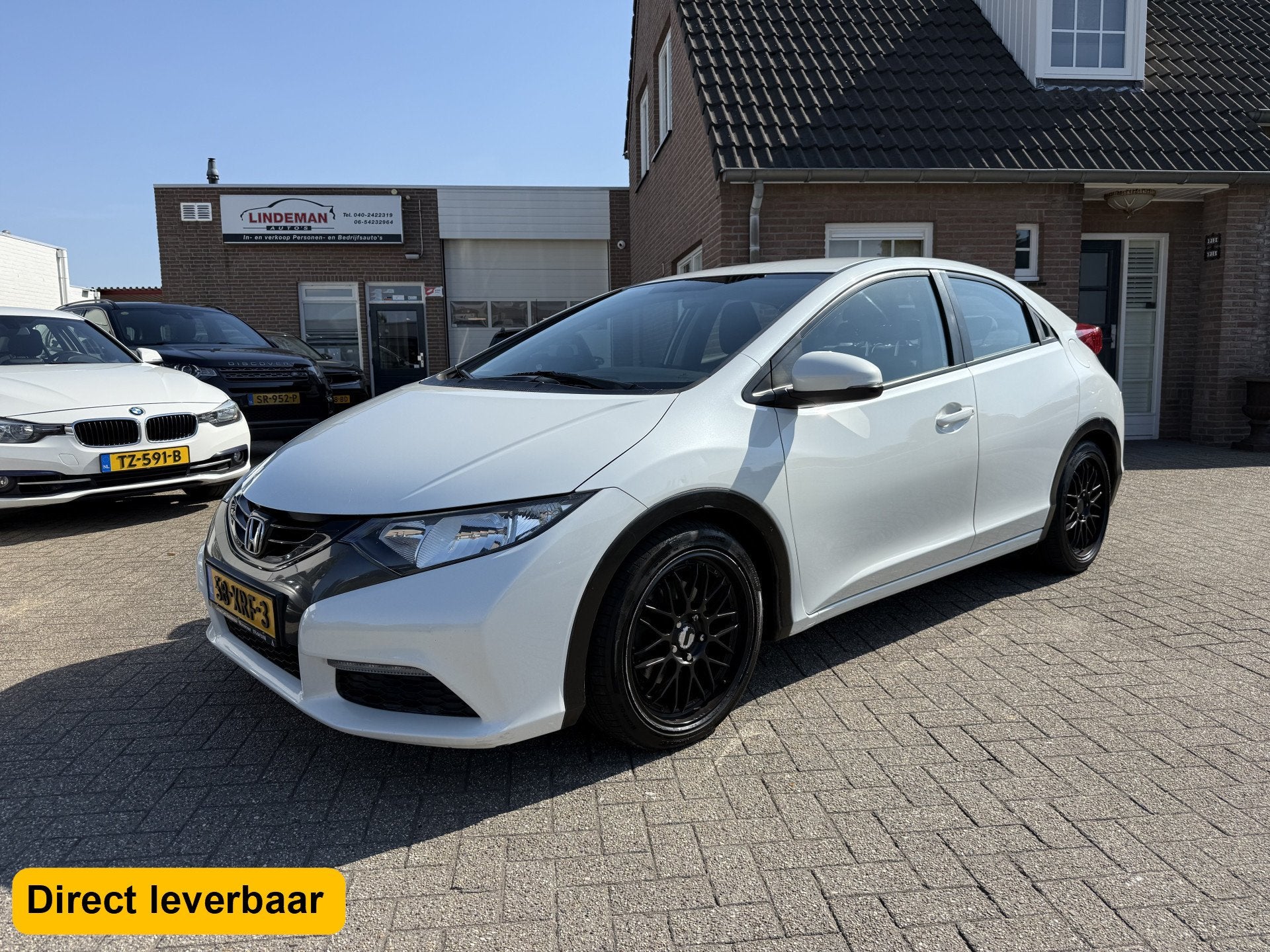 Honda Civic 2.2D Comfort 150pk Navigatie Climatronic LED, Auto's, Honda, Voorwielaandrijving, Euro 5, Gebruikt, Zwart