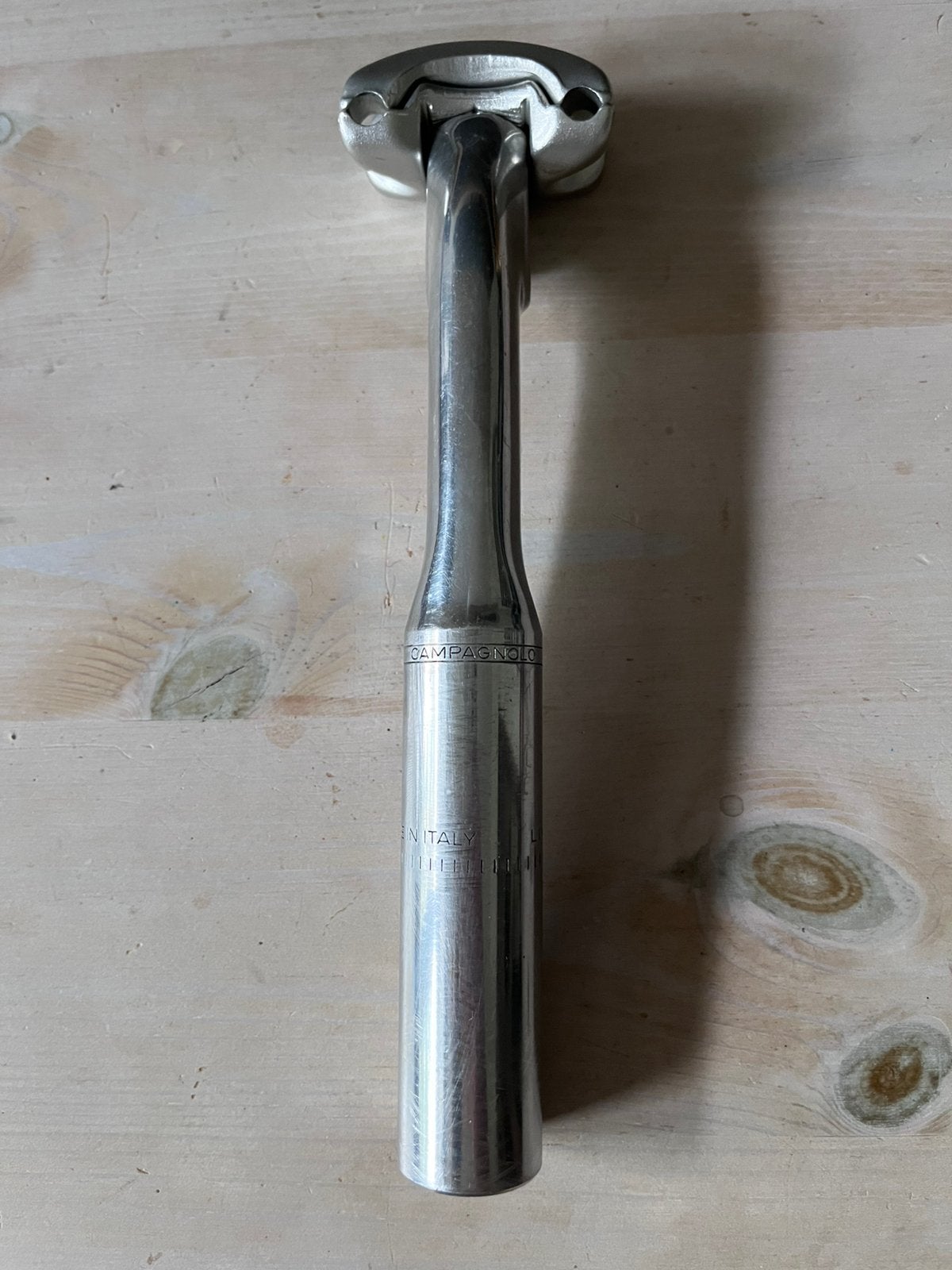 Campagnolo zadelpen 27mm, Staal, Ophalen of Verzenden, Zo goed als nieuw, Zadel