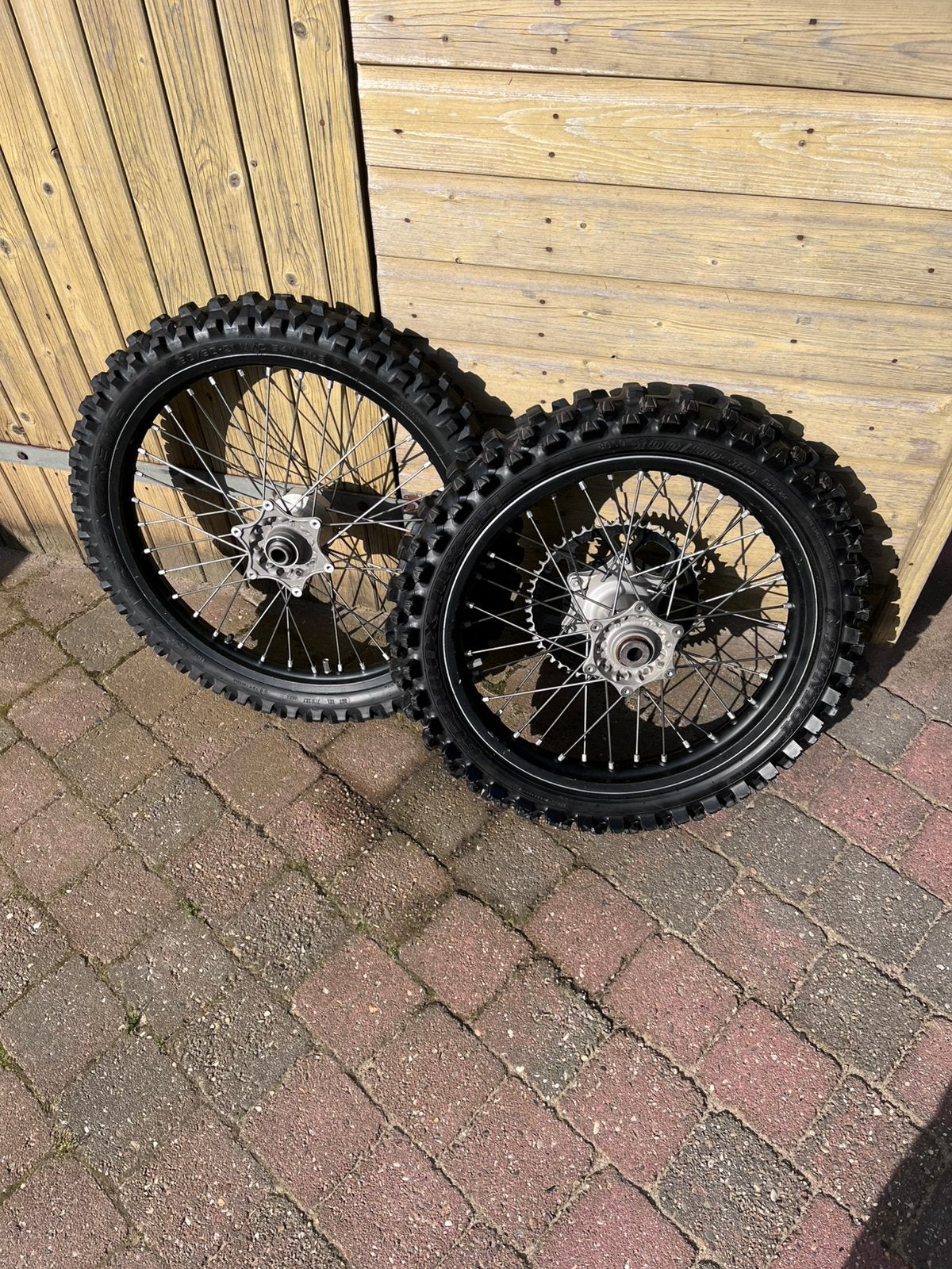 Wielen set KTM Gasgas 19-21 inch, Motoren, Ophalen, Gebruikt