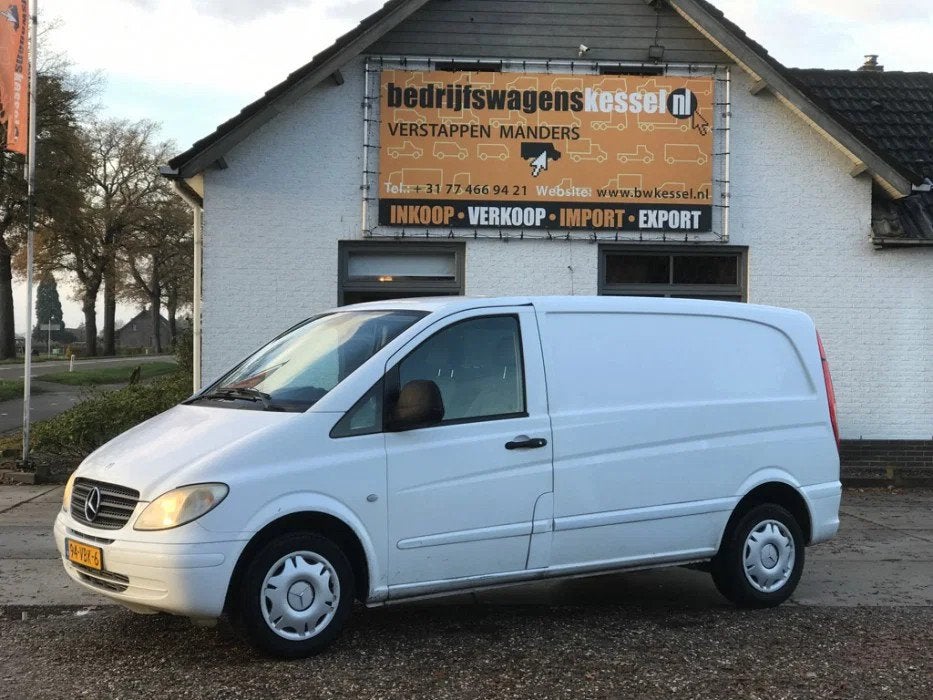 Mercedes-Benz Vito 120 CDI V6 Automaat Airco (bj 2006), Automaat, Gebruikt, Zwart, 2000 kg