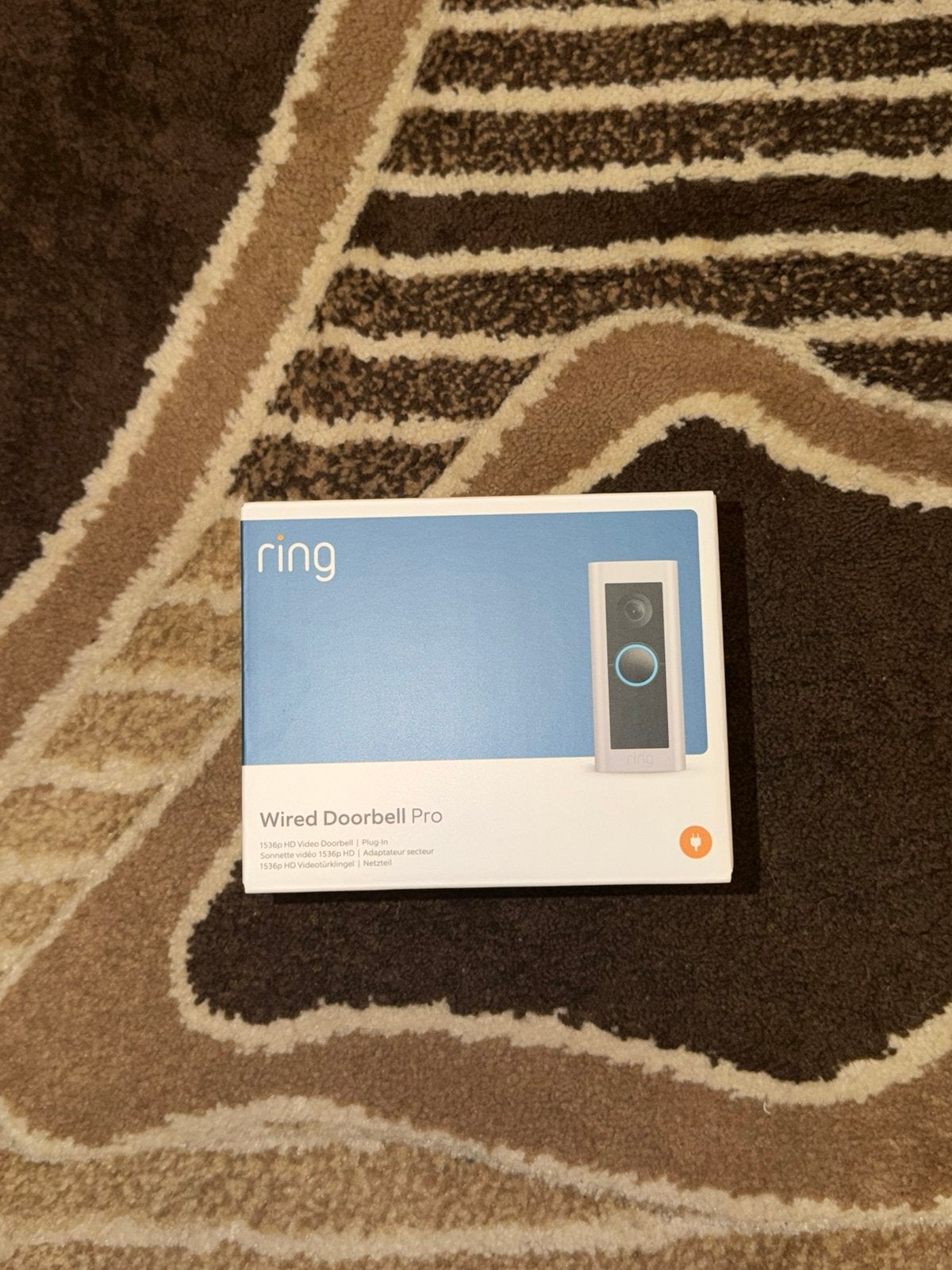 Ring Wired Doorbell Pro Video Deurbel 1536p Wit, Ring, Nieuw, Ophalen of Verzenden, Ring