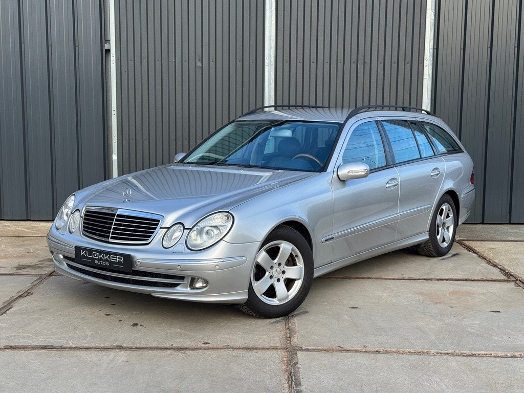 Mercedes-Benz E-klasse Combi 320 Avantgarde 4-Matic Airmatic, Auto's, Automaat, Gebruikt, 1770 kg, Automatische klimaatregeling