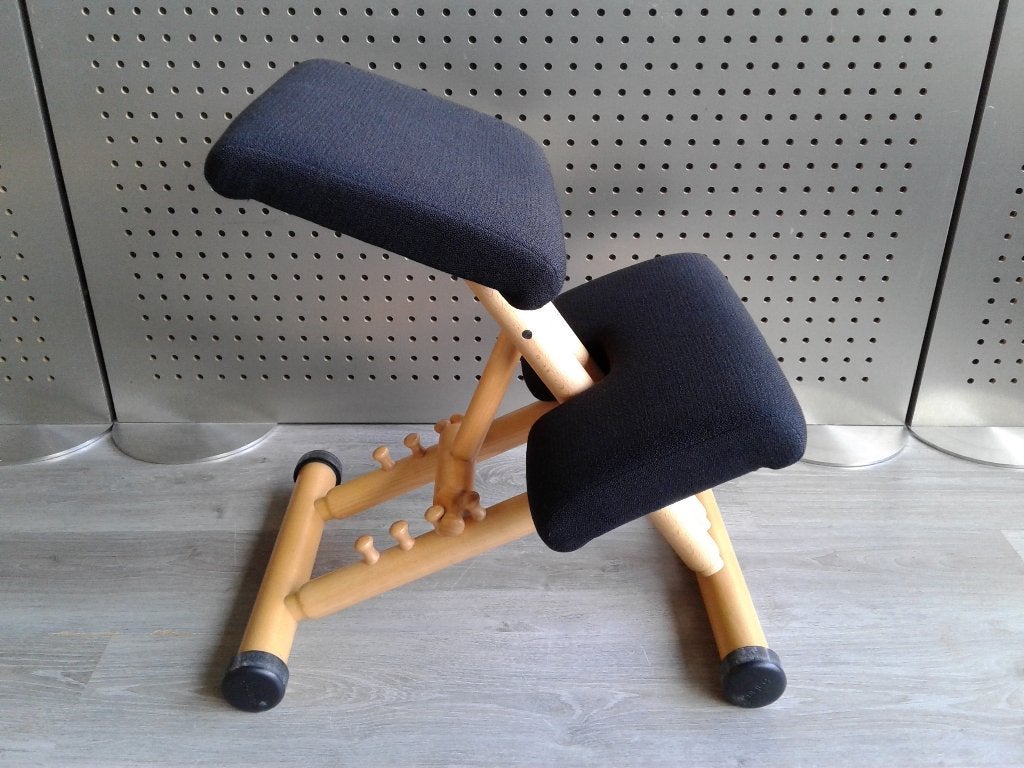 Variér (Stokke) Multi Balans (Zwart), Zeer mooi!, Huis en Inrichting, Bureaustoelen, Zwart, Ophalen of Verzenden, Zo goed als nieuw