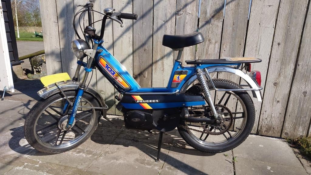Peugeot 103 SP variateur met NL kenteken,  rijklaar  1983, Fietsen en Brommers, Brommers | Oldtimers, Overige merken, Maximaal 45 km/u