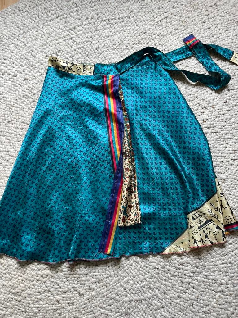 Rok zijde universele maat india, Kleding | Dames, Rokken, Ophalen of Verzenden, Zo goed als nieuw