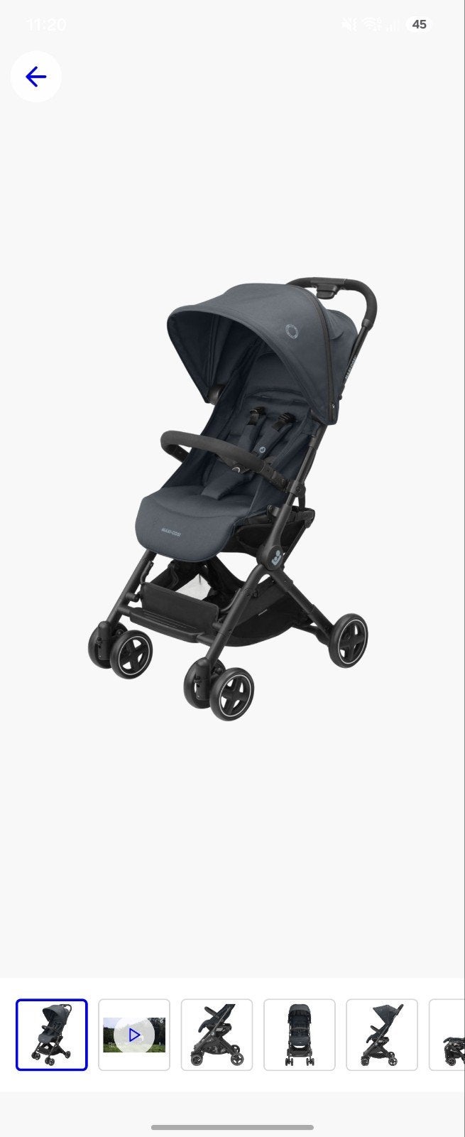 Maxicose buggy, Ophalen, Zo goed als nieuw