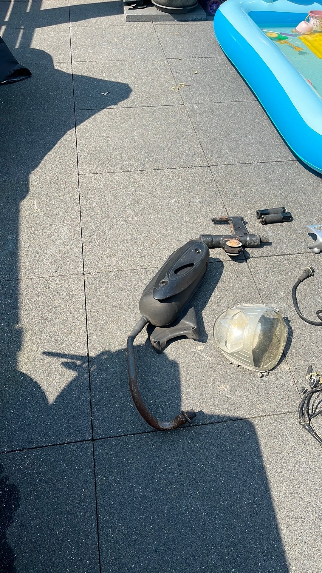 Zip onderdelen, Ophalen of Verzenden, Gebruikt, Overige typen, Piaggio