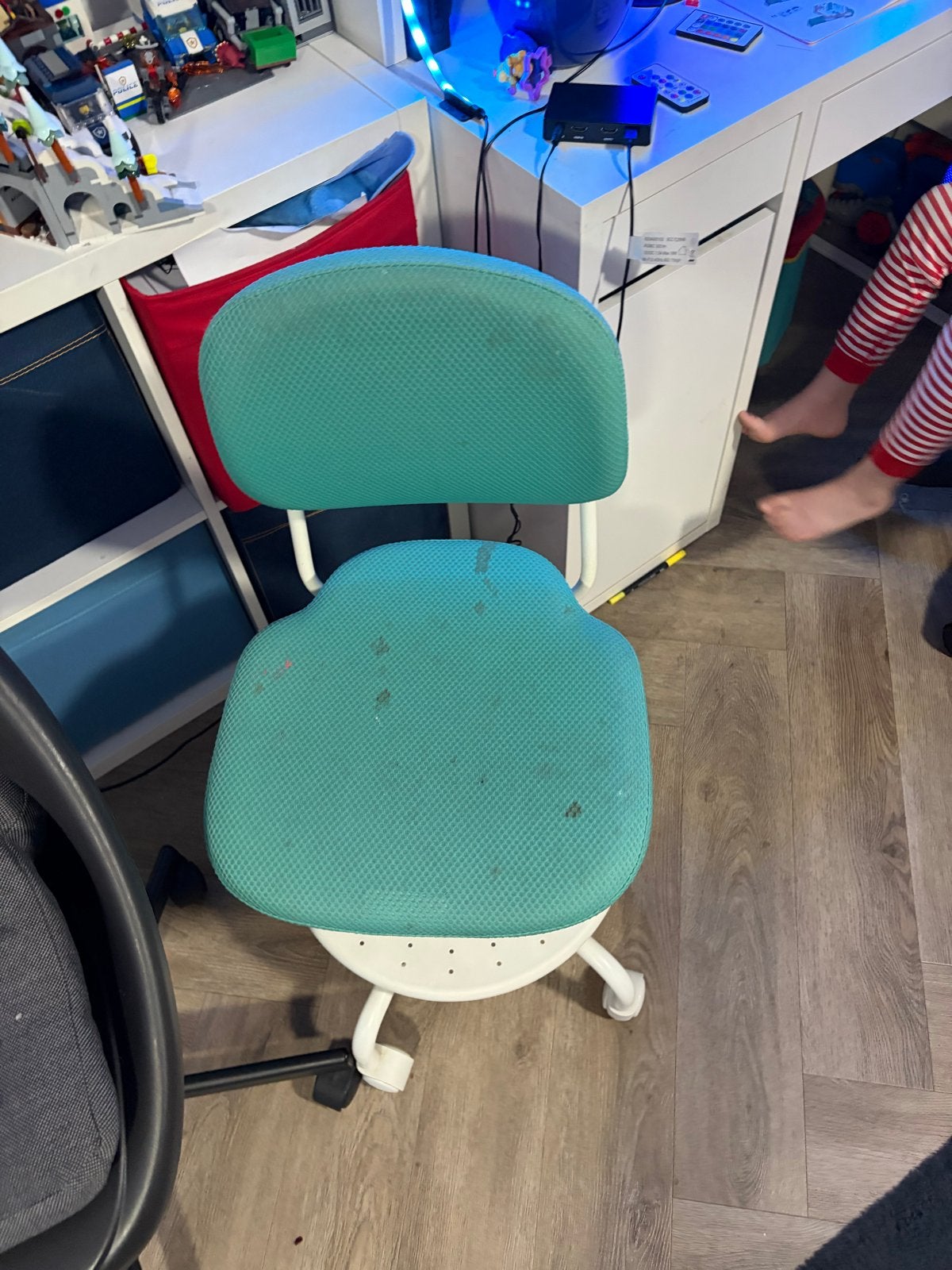 Bureaustoel voor kinderen - Groen, Huis en Inrichting, Bureaustoelen, Ophalen of Verzenden, Gebruikt, Groen, Bureaustoel