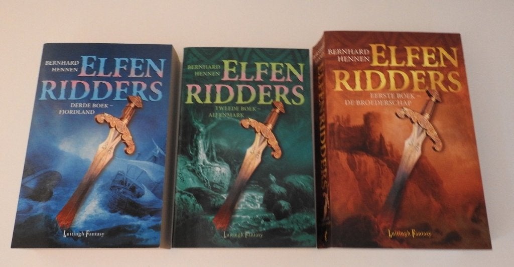 3 boeken van Bernhard Hennen  //, Verzenden, Gelezen, Bernhard Hennen