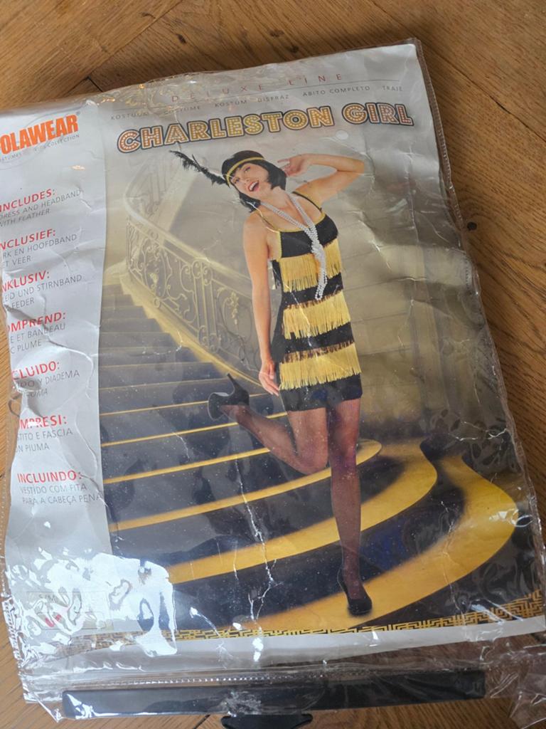 Nieuw! Showgirl outfit maat S/M, Kleding | Dames, Carnavalskleding en Feestkleding, Ophalen of Verzenden, Nieuw, Carnaval