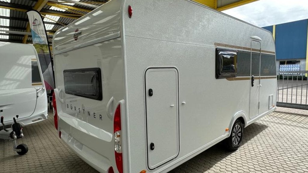 Bürstner B66 480 TK STAPELBEDDEN 1600 KG, Caravans en Kamperen, Dwars-stapelbed, Serviceluik, Bedrijf, Bürstner
