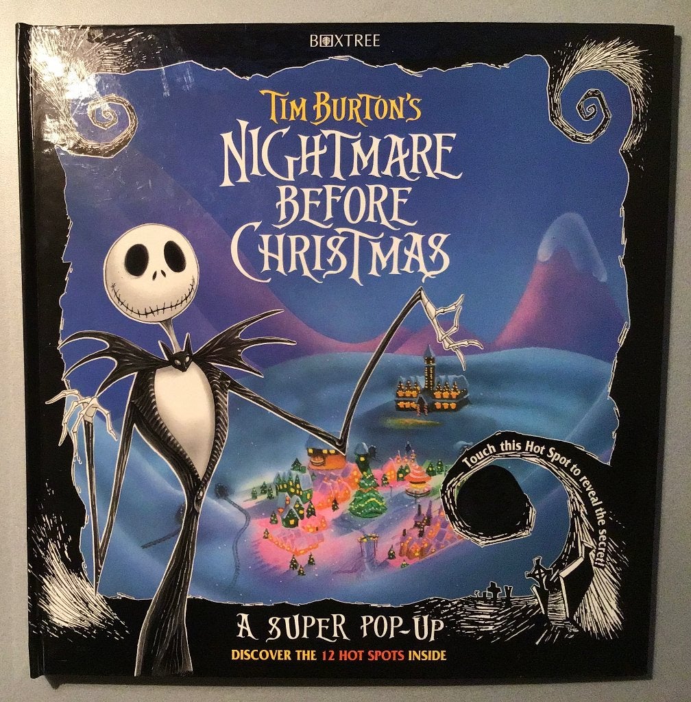 Tim Burton's Nightmare Before Christmas Pop-Up Boek, Eén stripboek, Ophalen of Verzenden, Zo goed als nieuw, Tim Burton