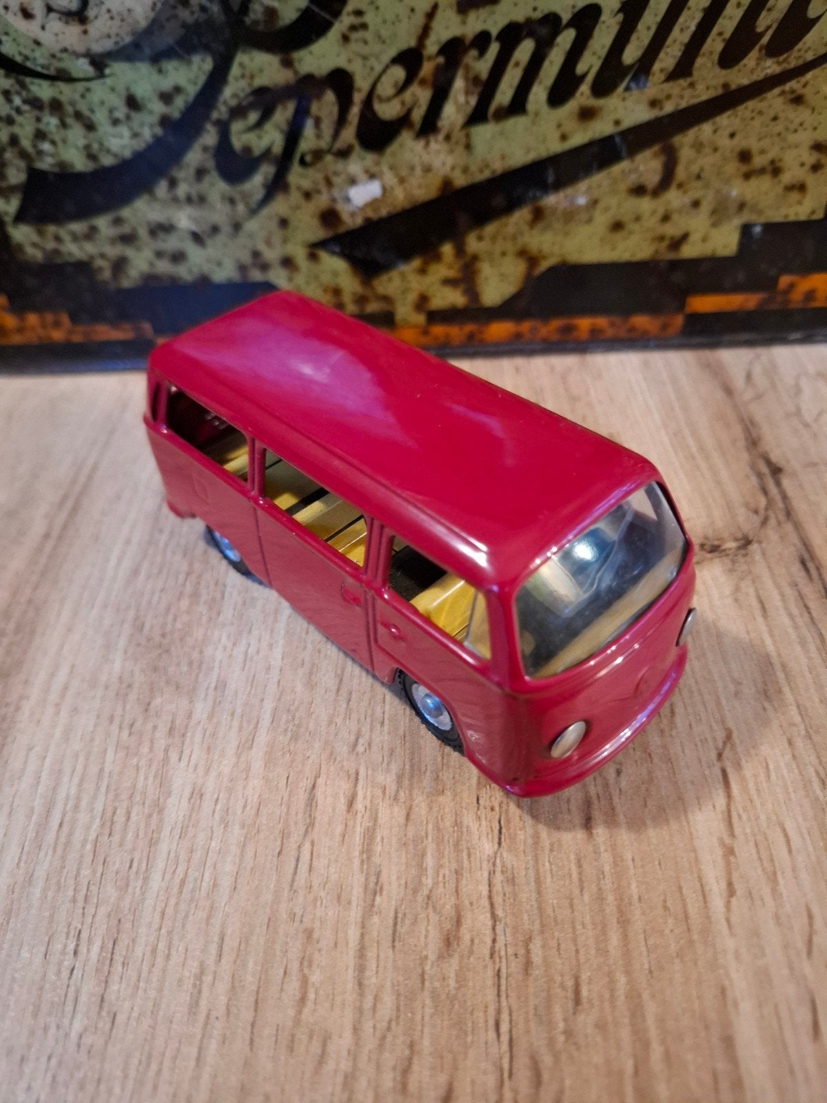 Kovap Blikken Volkswagen T2 Bus - Rood, Ophalen of Verzenden, Zo goed als nieuw