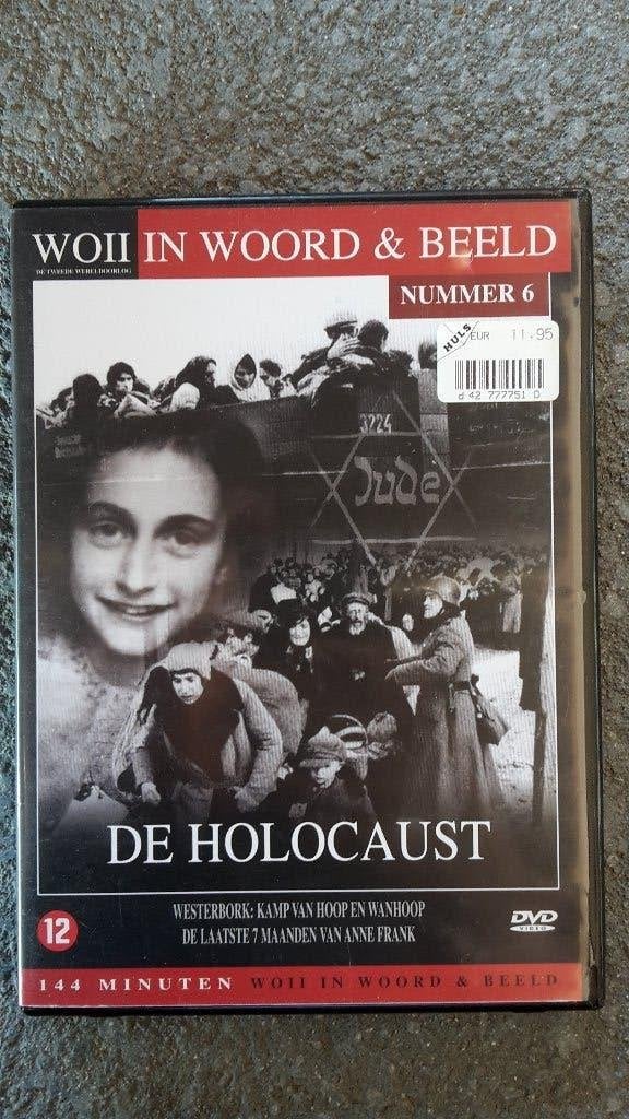 DVD WOII in Woord en Beeld - De Holocaust, Cd's en Dvd's, Vanaf 12 jaar, Ophalen of Verzenden, Zo goed als nieuw, Oorlog of Misdaad