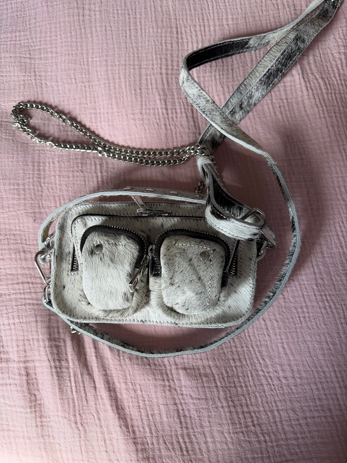 Nunoo Helena tas nieuw, Ophalen of Verzenden, Nieuw, Wit, Schoudertasje